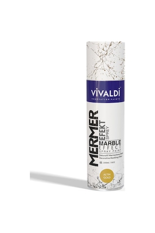 Mermer Efekt Sprey Boya 200 Ml Gold