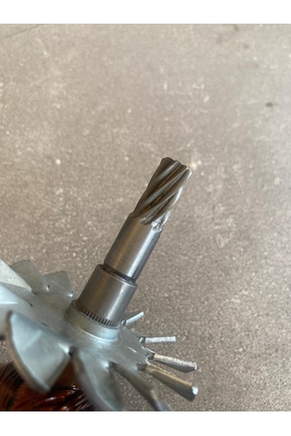 Hitachi Cj60, Cj60v Dekupaj Makinası İçin Endüvi Rotor Kollektör 360126e