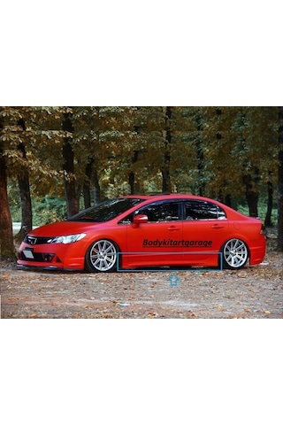 Honda Civic Fd6 2010-2012 Full Bodykit-fiberglass-boyasız