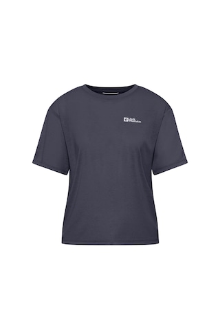 Jack Wolfskin Vonnan Crop T W Siyah Kadın Kısa Kol T-shirt 000000000102233077 SIYAH