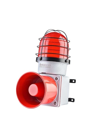 Snt-e12522-d E125 Serisi Endüstriyel Işıklı İkaz Sireni 85-260v Ac/dc Snt-e12522-d E125 Serisi Endüstriyel Işıklı İkaz Sireni 85-260v Ac/dc