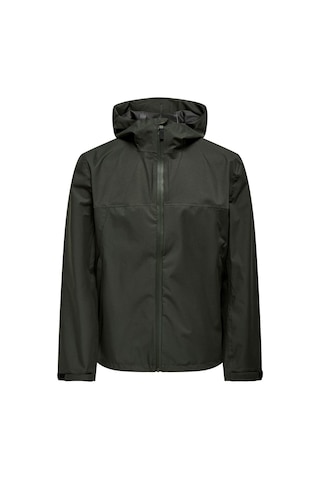 Only & Sons Onsluke Waterproof Jacket Otw Vd Erkek Gri Mont - 22031606 Siyah