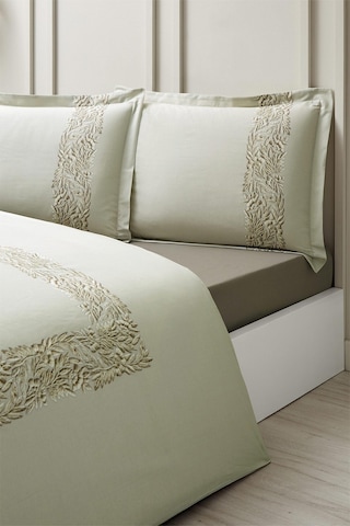 Vivaces King Size Nevresim Takımı Bej