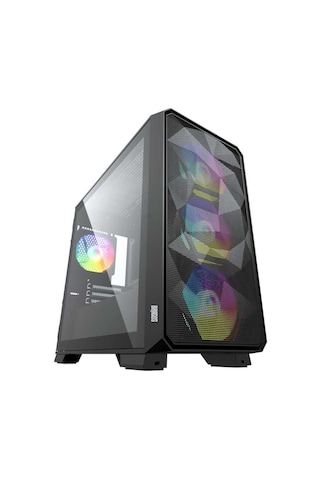 Dragos Diamond 4x ARGB 600W 80+ Plus Oyuncu Bilgisayar Kasası