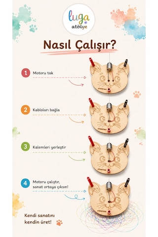 Stemist Box: Ressam Kedi