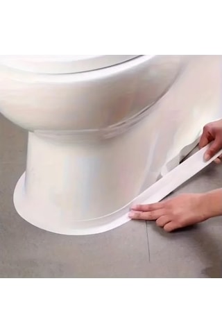 Askımo - Beyaz Su Sızdırmaz Lavabo Kenar Bandı 3.2m