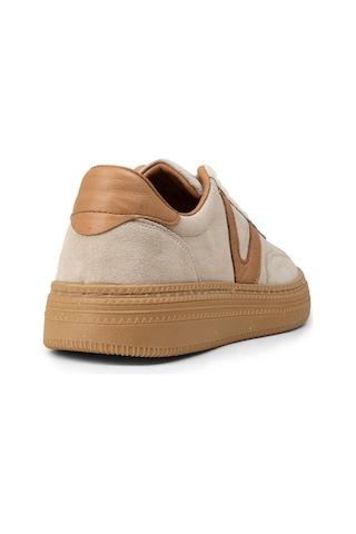 Deery Kadın Hakiki Süet Bej Sneaker Ayakkabı - N0170zbejc01