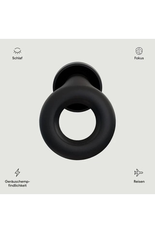 Loop Experience - Gürültü Önleyici Kulak Tıkacı 18 Db - Kulak Koruması - Siyah