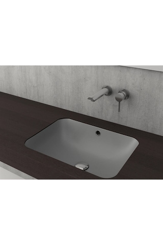Scala Tezgahaltı Lavabo Gri 1006-006-0125 Gri