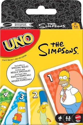 Ayrex Uno Simpsons Kartlar Jhb16