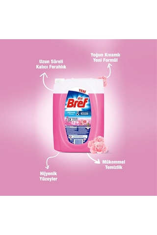 Dixi Yaban Gülü Kokulu 5000 Ml Yüzey Temizleyici 1 X 5000 Ml 10'lu Set