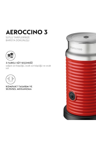Nespresso Aeroccino 3 Süt Köpürtücü