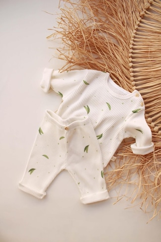 Sweet Pea Bebek Alt Üst Takım Krem