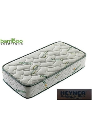 Uzunbebe 100X200 Heyner Bamboo Ortopedik Yaylı Yatak 100*200 Bebek Yatağı