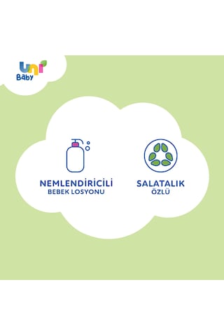 Uni Baby Pure Comfort Bebek Losyonlu & Salatalık Özlü Islak Mendil 12'Li 1080 Yaprak