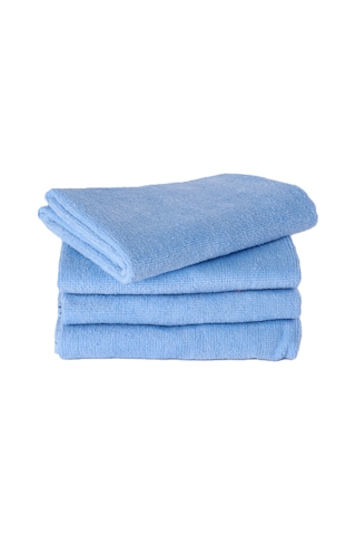 4 Adet Mutfak Havlusu El Yüz Havlusu Turkuaz