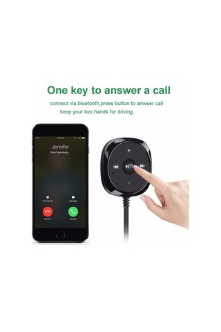 Cbtx Bc20 Bluetooth Araç Kiti Bluetooth Araç Alıcısı3.5mm Ses Alıcısı Araç Handsfree Mp3