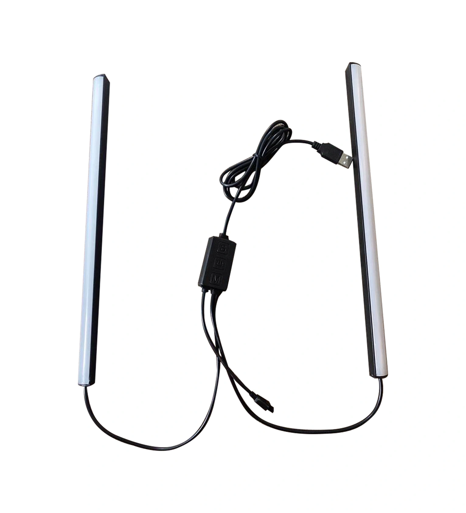 Folinda Rgb Ve İki Renkli Isıklı Sesli Lambalar, Kumanda Kontrolü, Klavye Ve Ekran Işığı, Çiftli Paket Siyah