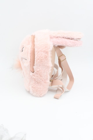 Chantaky 039 3000  Peluş Tavşan Çocuk Sırt Çantası Pudra