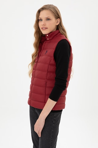 U.s. Polo Assn. Kadın Bordo Yelek Dokuma 50311989-vr014 Bordo