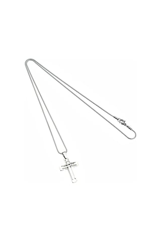 Haç Işareti Erkek Kolye Çelik Takı Aksesuar K24 T5 Çelik