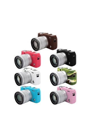 Puluz Soft Silicone Protective Case For Fujıfılm X-a3 / X-a10 Camouflage