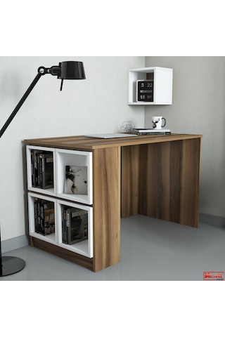 Variant Variant Box Çalışma Masası - Ceviz / Beyaz