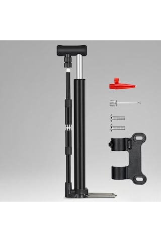 Vkemall West Bıkıng 120psı Aluminyum Bisiklet Pompa, Manometreli Dikey Çalışma, Taşınabilir, Outdoor Ve Acil Kullanım, Bisiklet Malzemesi