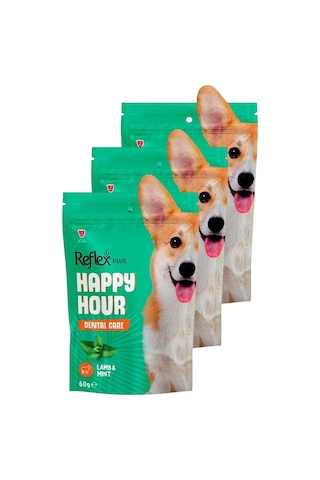 Happy Hour Ağız Ve Diş Köpek Ödül Maması 3 X 60gr
