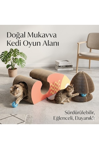 Majo Balık Karton Tırmalama