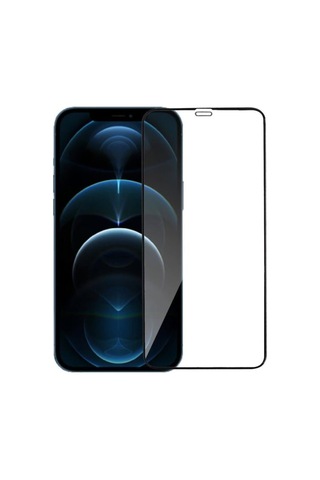 Apple Uyumlu iPhone 12 Pro Max Tam Kaplayan Temperli Ekran Koruyucu Cam Sadece Tam Kaplayan Ekran Koruyucu Istiyorum