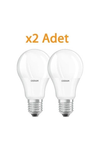 Osram 10W 75W Led Ampul Beyaz 6500K E27 2 Adet