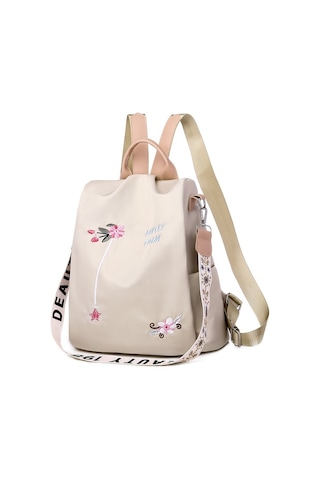 Hırsızlığa Karşı Açık Hava Seyahat Çantası Hafif Kadın Sırt Çantası Kadın Çantası Açık Haki