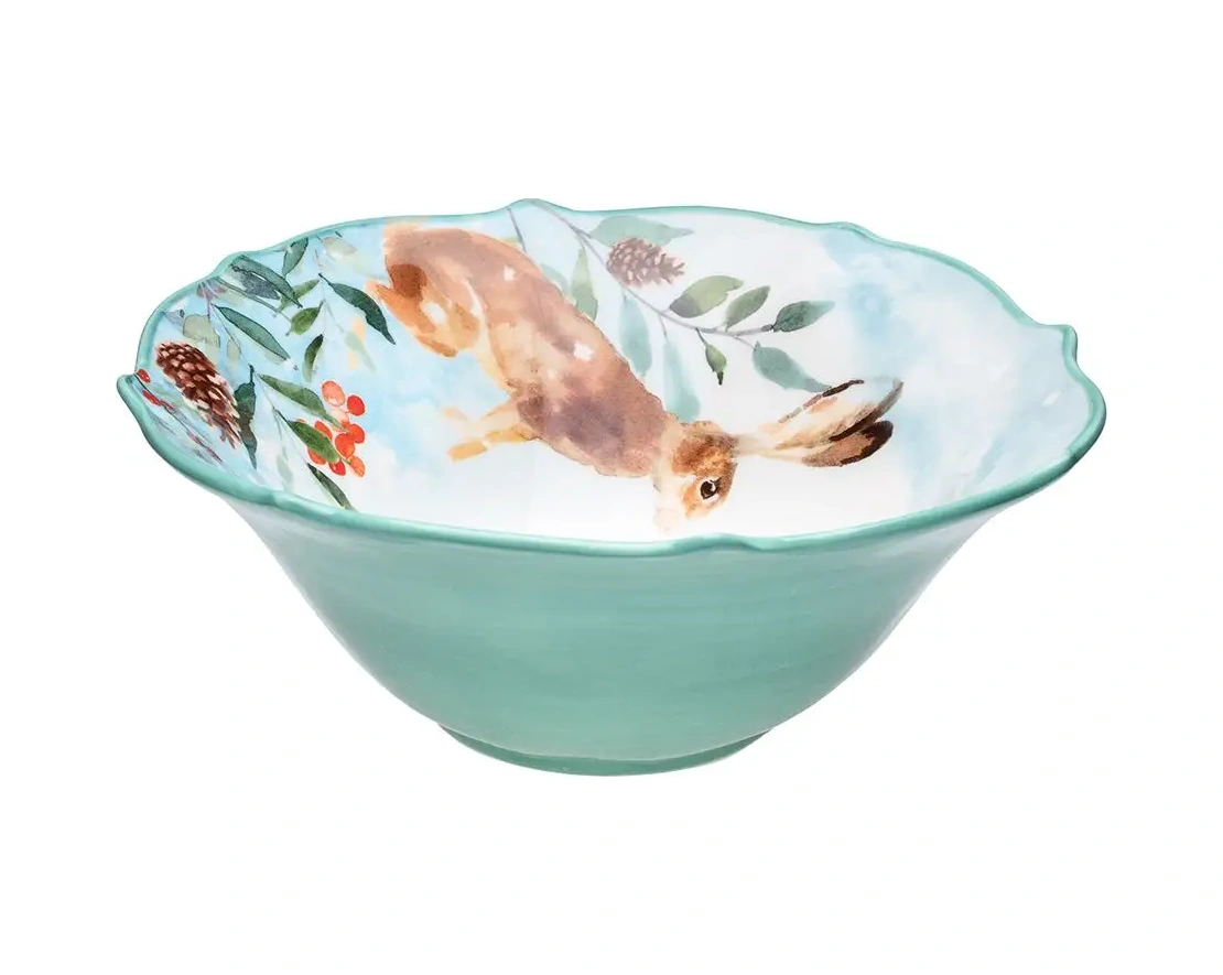 Lefard Porselen Salata Kasesi "orman Masalı" Tavşan 600 Ml 170647376 Kahverengi