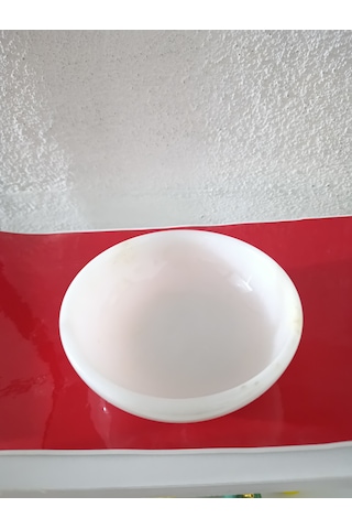 Doğal Beyaz Mermer Kase Tabak