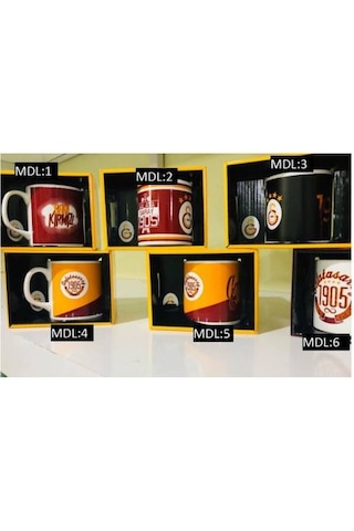 Mgm Porselen Lisanslı Taraftar Kupa Bardak Galatasaray