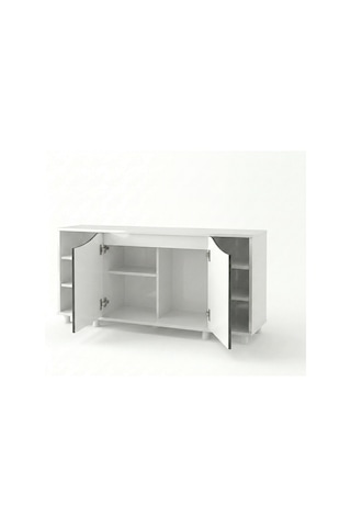 Kanki Pet 120 Cm Western 12040- Ant1 Mdf Akvaryum Beyaz Sehpa 120x40x69