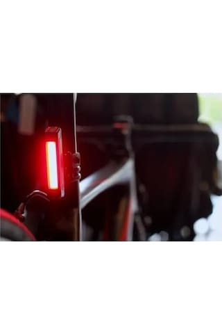 Arka Stop 6 Fonksiyonlu 65 Lumen - Usb Girişli 5206t Siyah - Kırmızı