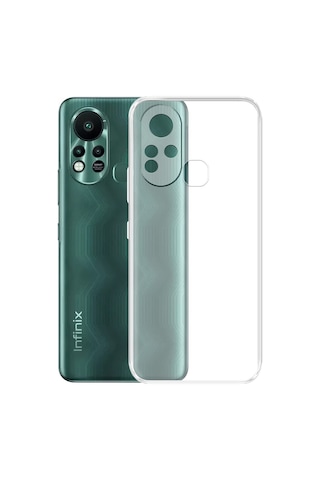İnfinix Hot 11s Kamera Korumalı Süper Silikon Kılıf