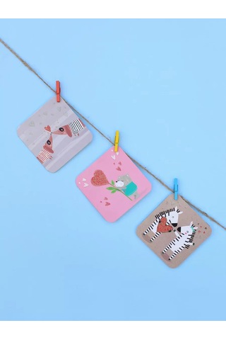 Wood Accessories Mini Dekoratif Ahşap Mandallar 240733556