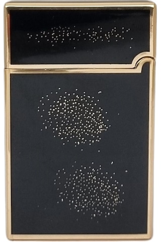 Vindiesel Soft Flame Siyah-gold Desenli Çakmak - Tr7683