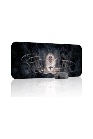 Hollow Knight Silksong Dikişli Kauçuk Oyuncu Mousepad V5 - 70x30 Xl Gaming Mouse Pad