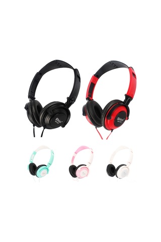 Suofeng Sn-a18 Oyun Kulaklığı: 3.5mm Kablolu, Mikrofonlu, Kablolu Kontrol, Pembe Shini Logolu