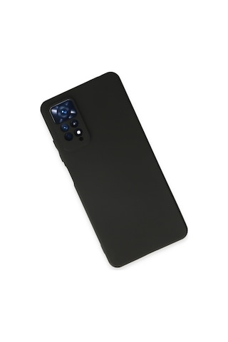 Xiaomi Redmi Note 11s Kılıf Siyah Renk First Yumuşak Esnek Silikon Kapak Siyah