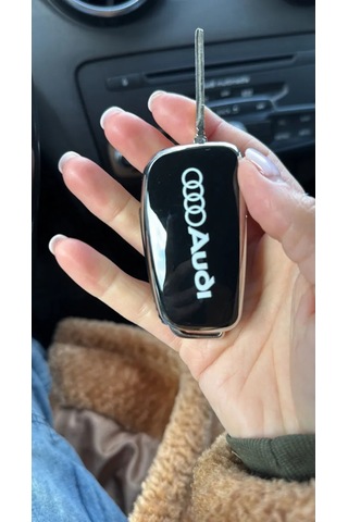 T-carbon Audi İçin Katlanmış Anahtar Silikon Kılıfı 241774082