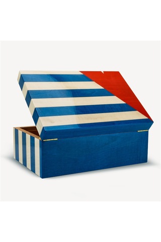 Lubinski Cedar Puro Kutusu Humidor Cuba Flag 50s