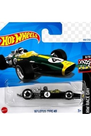 Hot Wheels Tekli Arabalar '67 Lotus Type 49 Htd99 Renkli Hot Wheels Tekli Arabalar '67 Lotus Type 49 Htd99 Renkli
