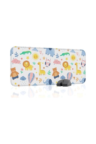 Çocuk Gaming Mouse Pad Kauçuk Kaymaz Taban Mousepad V2, 70x30 Xl