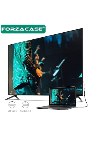 Forzacase Type-c Uzatma Kablosu 1 Metre Hızlı Şarj Ve Veri Aktarım Destekli - Fc1195 1 Adet