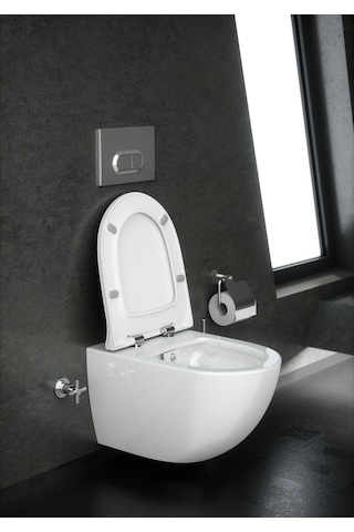 VitrA Sento Rim-ex Asma Klozet 54 cm Beyaz 7748B003-0559